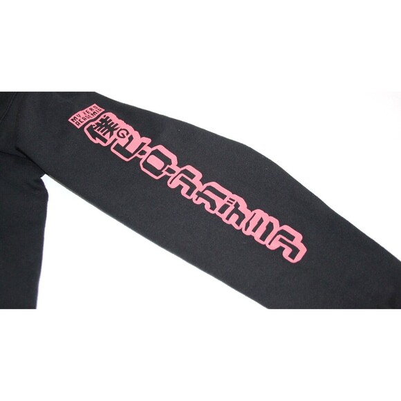 My Hero Academia Hoodie Mens Izuku Midoriya Sweatshirt Graphic Pocket Black Sz L - Picture 7 of 7